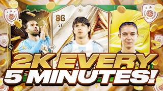 OMG! 2K EVERY 60 SECONDS EAFC 27 BEST TRADING METHOD (EAFC 27 SNIPING FILTERS & FLIPPING)