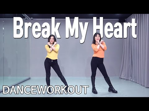 Dua Lipa - Break My Heart | DanceWorkout. Beginner | How to dance | 몸치탈출. 춤배우기