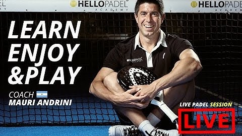LEARN padel ENJOY padel PLAY padel - HELLO PADEL ACADEMY