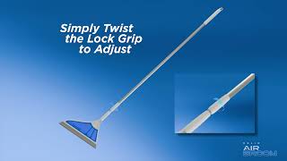 Helio Air Broom Instructional Video 4 Piece Unit for Mail Order