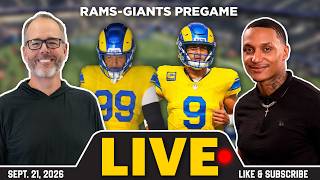 RAMS GAMEDAY! Get ready for Monday Night Football vs the Giants LIVE from Cosm LA - 9/21