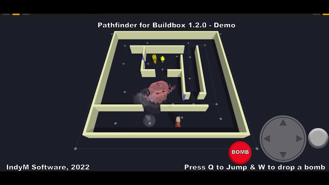 Pathfinder AI System for Buildbox just got an update! Here's a demo.