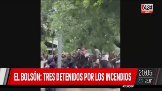 Batalla campal: paisanos a caballo atacaron con rebenques a amigos de los detenidos en El Bolsón
