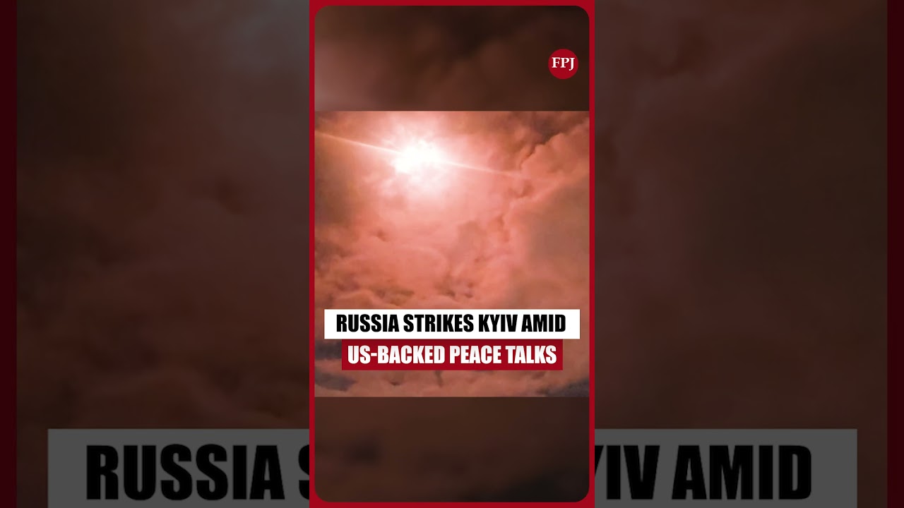 Russia Strikes Kyiv as US-Backed Peace Talks Intensify