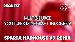 [Request #5] (Multisource) Youtuber Minecraft Indonesia Sparta Madhouse V3 Remix