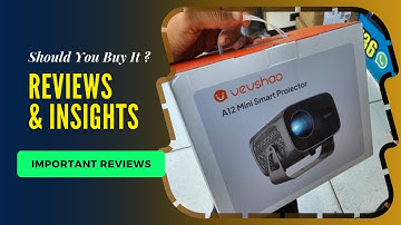 Unique Insights: the VEVSHAO A12 Mini Portable Projector