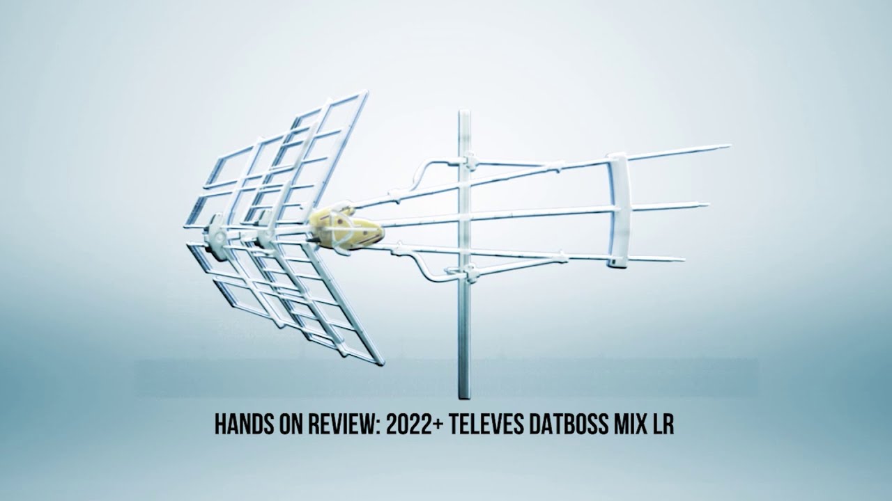 ALL NEW Televes DATBOSS Mix LR Antenna TESTED (w/assembly instructions)