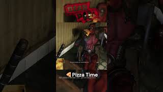Deadpool Eating Pizza🍕 #deadpool #marvel #funny