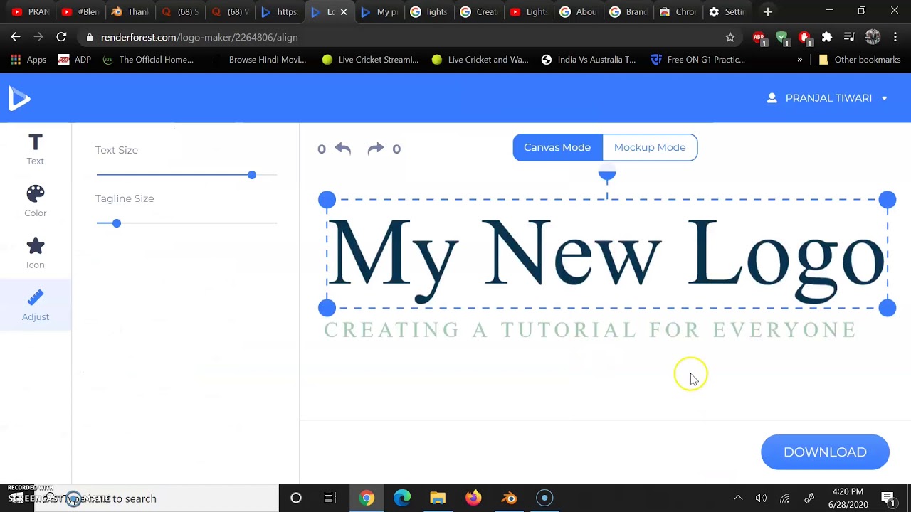 Make Logo for your YouTube Channel - YouTube