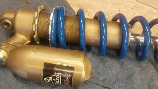 1:11 How to Change Fork & Shock Springs Yamaha YZ250 YZ125 YZ250f YZ450f