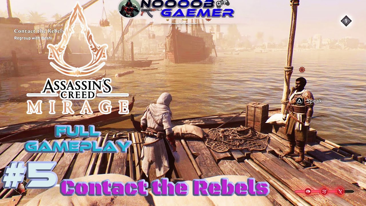 Assassin's Creed Mirage | ПОЛНАЯ ИГРА 4K 60FPS | Связаться с повстанцами