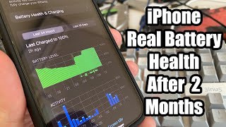 iPhone 15 Pro Real Battery Health After 2 Months Lets Compare :) by donmarkon 950 views 3 months ago 2 minutes, 50 seconds