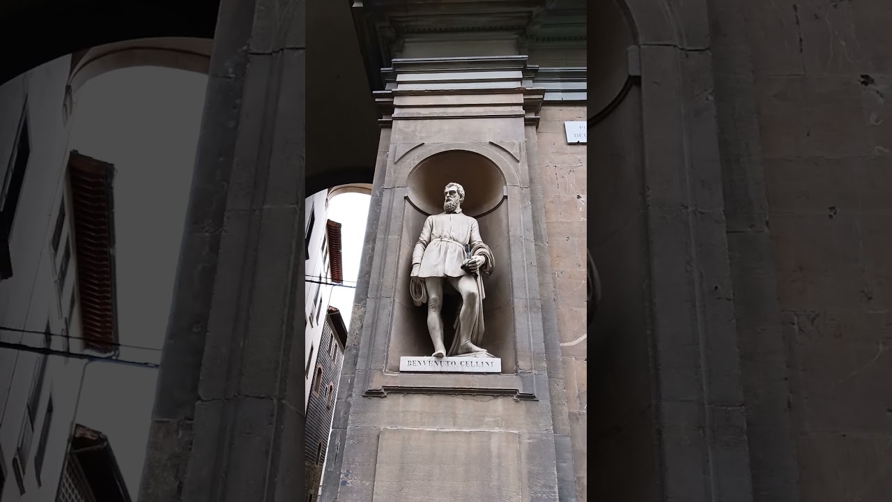 FIRENZE TOSCANA ITALIA FLORENCE TUSCANY ITALY BENVENUTO CELLINI