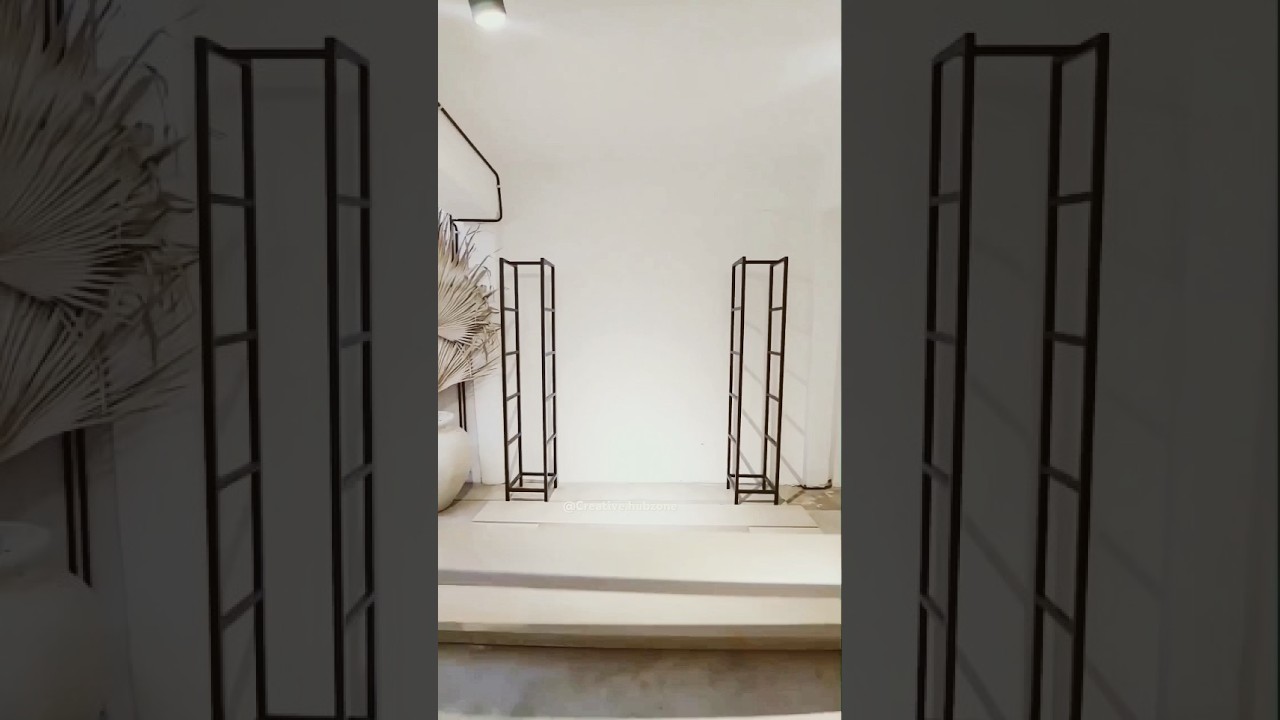 Practical and elegant shelves for TV, books and decor📺📚⏳🏺