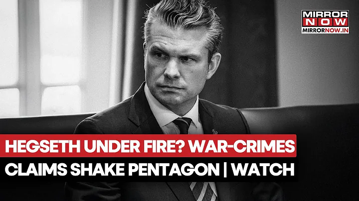 Pete Hegseth Under Fire? War-Crimes, Drug Vessels Attack Claims Shake Pentagon | Watch