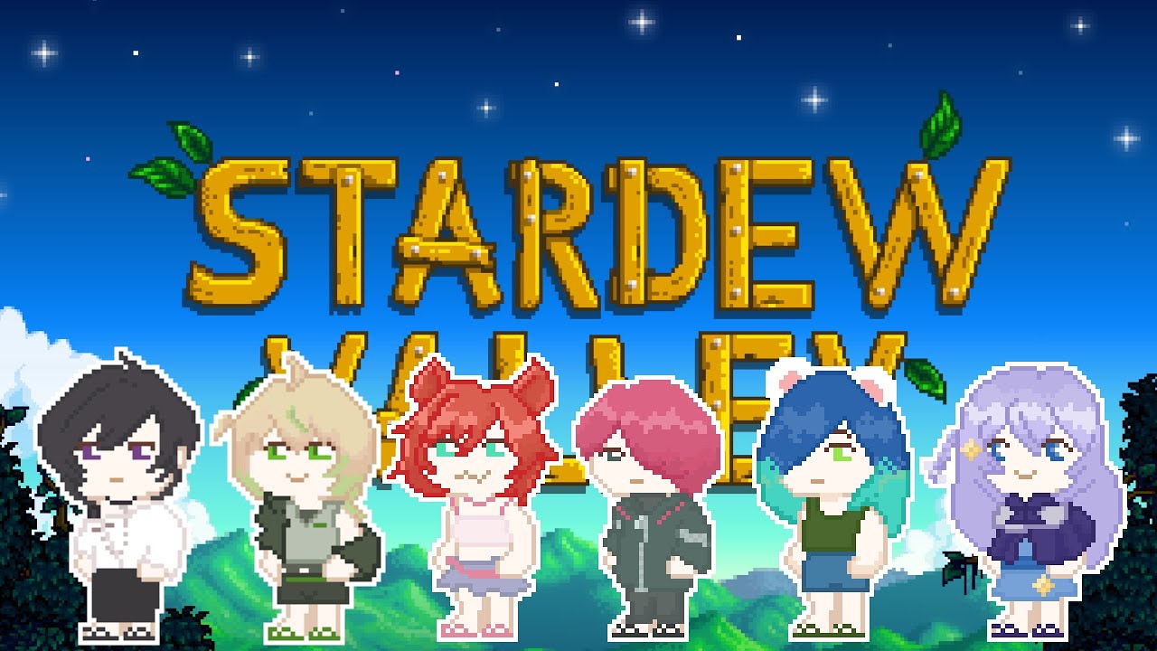 【遊戲聯動：星露谷物語】 雖然還是不清楚自己在幹嘛 但是好像有點好玩啊 Ft Iv, Minami, 未生, Tooru, Litto 【蕾雅 馬來西亞Vtuber】 | MYViki