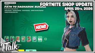Fortnite Shop *NEW* HATSUNE MIKU RETURNS & PATH TO RAGNAROK BUNDLE! [April 25th, 2026]