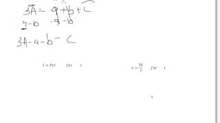 Math 88/89 2.4 Formulas pt. 2