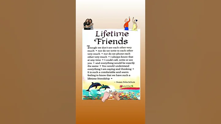 lifetime friends by Susan polis schutz