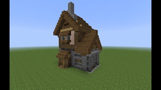 Обзор Прикольного Средневекового  Дома В Майнкрафт(Minecraft)