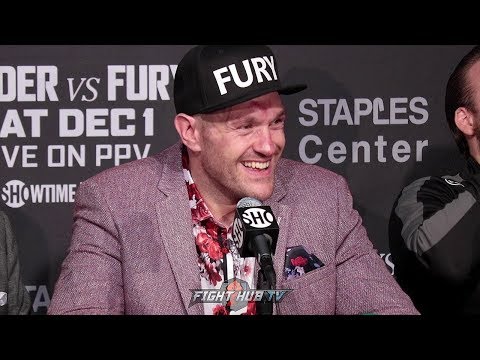 TYSON FURY'S FULL POST FIGHT PRESS CONFERENCE – WILDER VS FURY POST FIGHT