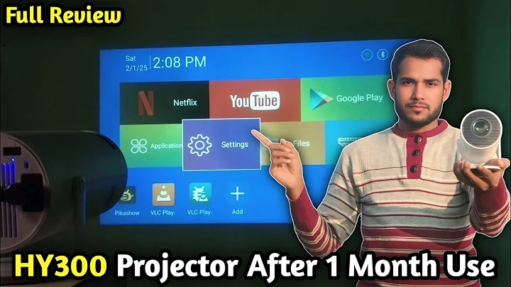 HY300 Projector After 1 Month Use Full Review | #hy300 #magcubichy300