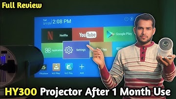 HY300 Projector After 1 Month Use Full Review | #hy300 #magcubichy300