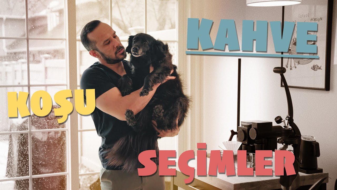 Hava yağmurluydu, ben de kahve demledim...