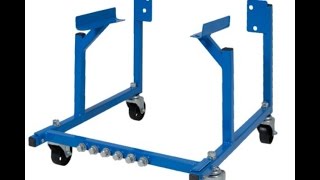 $30 ebay/Amazon Ford & Chevy Engine Dolly/Stand - Review & Assembly How To these work very well for the normal small block ford/chevy 302/350 - this is the ford unit. you couldnt built it for this price. engine