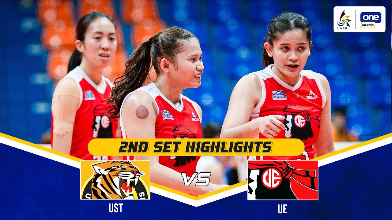 UST vs. UE | SET 2 GAME HIGHLIGHTS | UAAP SEASON 87 WOMEN’S VOLLEYBALL | FEB. 22, 2025
