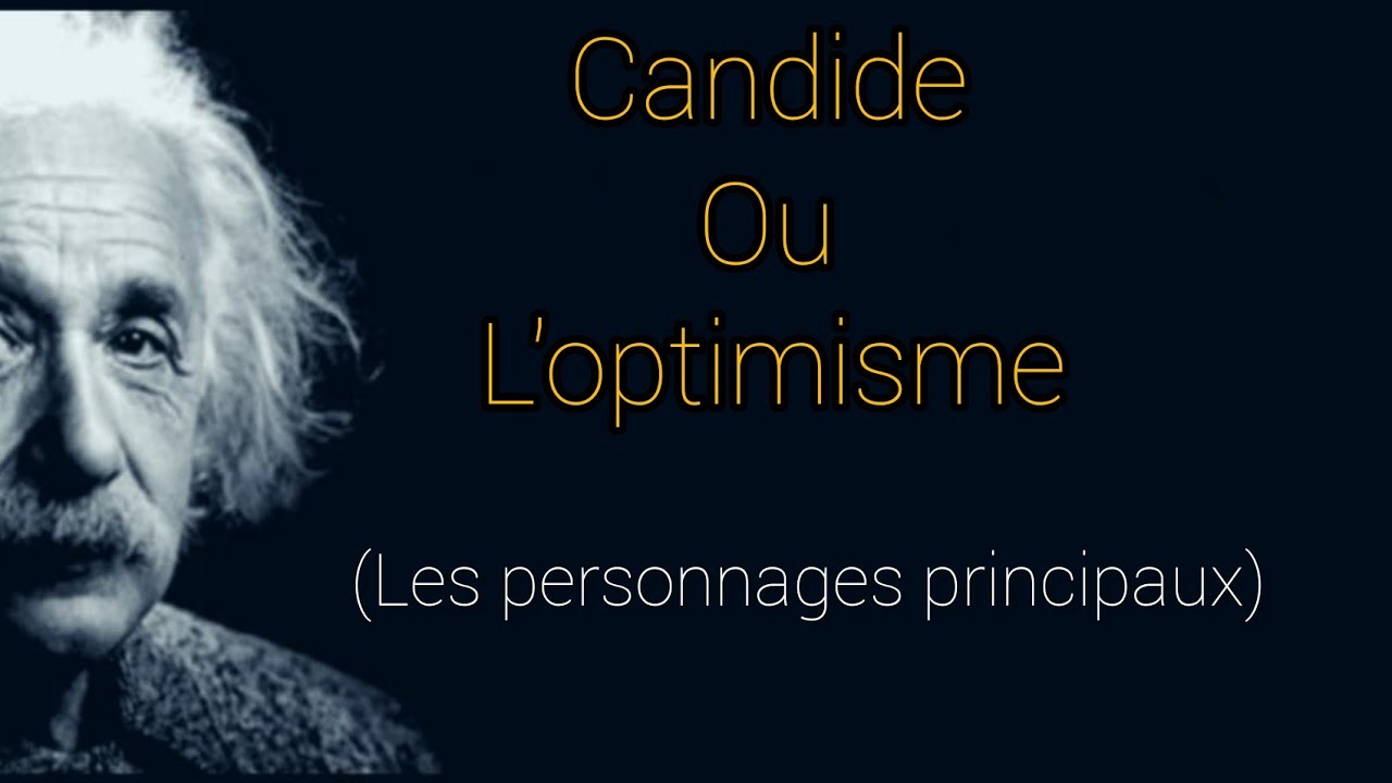 Candide ou l'optimisme (Les personnages principaux)