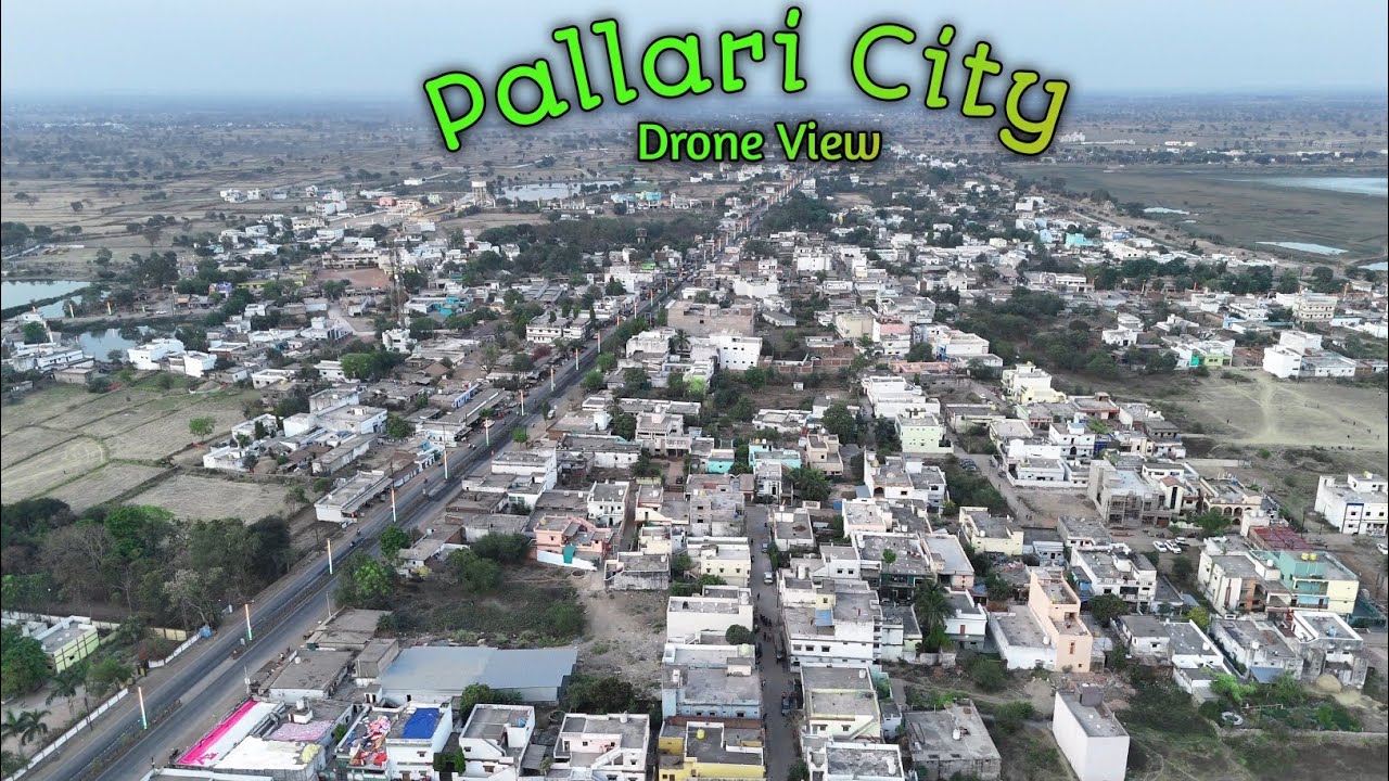 पलारी शहर ड्रोन व्यू।। Pallari City Drone View Video।। - YouTube