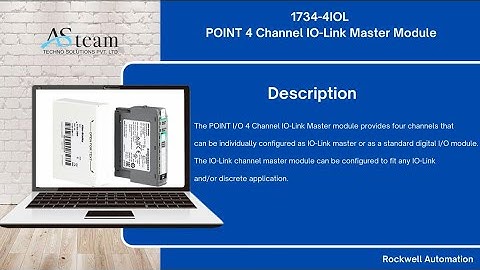 Rockwell Automation IO Link Communication Module 1734-4IOL