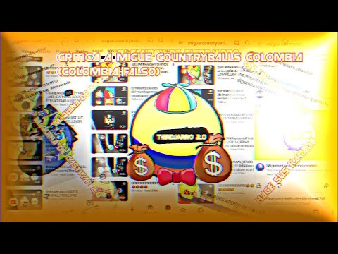 Critica a migue countryballs Colombia 