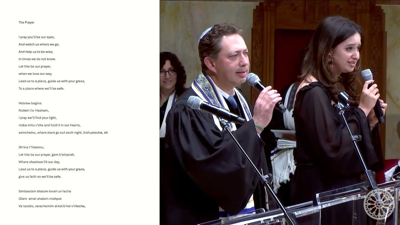 Phebe Barnett and Cantor Mo Glazman | March 8, 2024