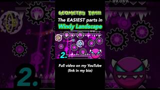 The EASIEST parts in Windy Landscape #geometrydash #foryou @kirefyx