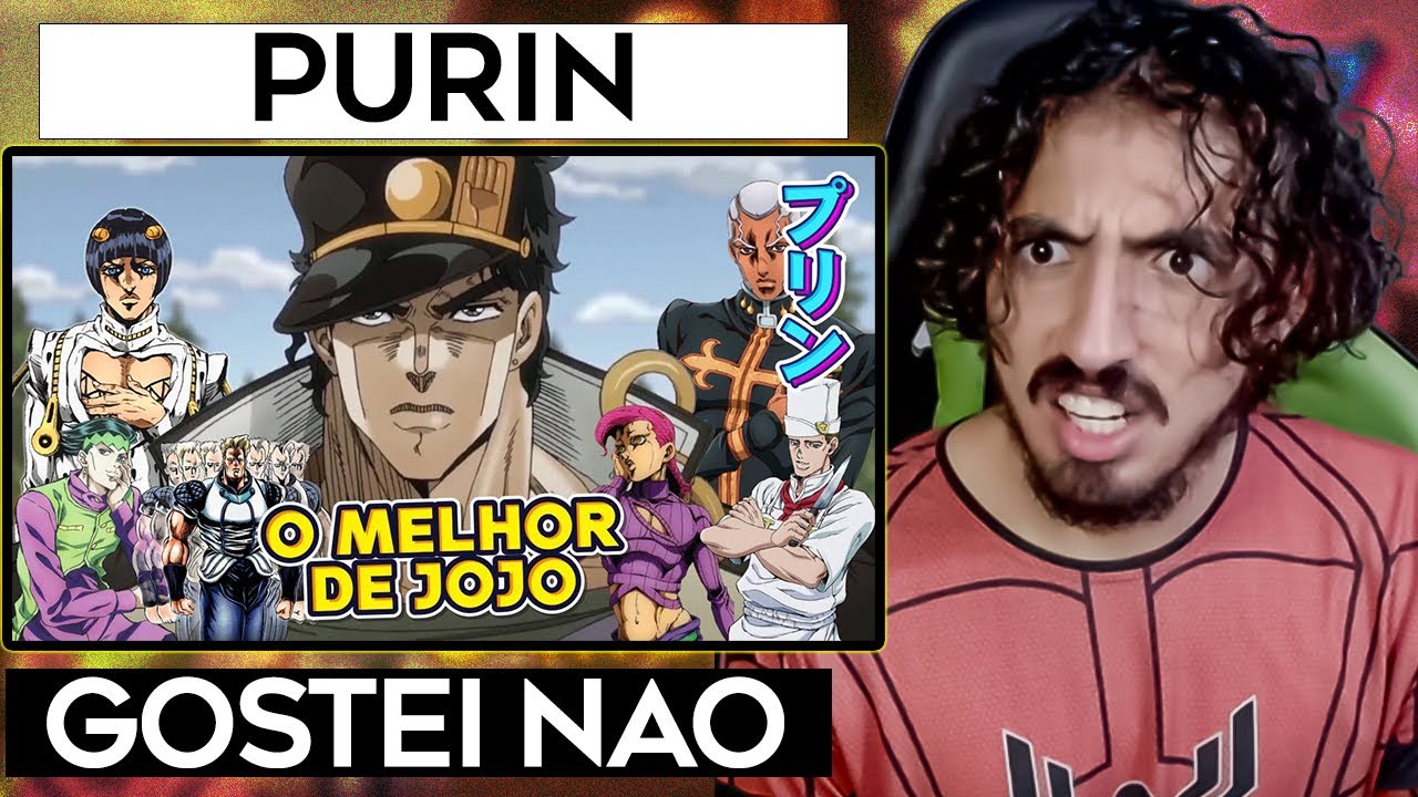 JOJO meus momentos favoritos do anime - Purin | Leozin React
