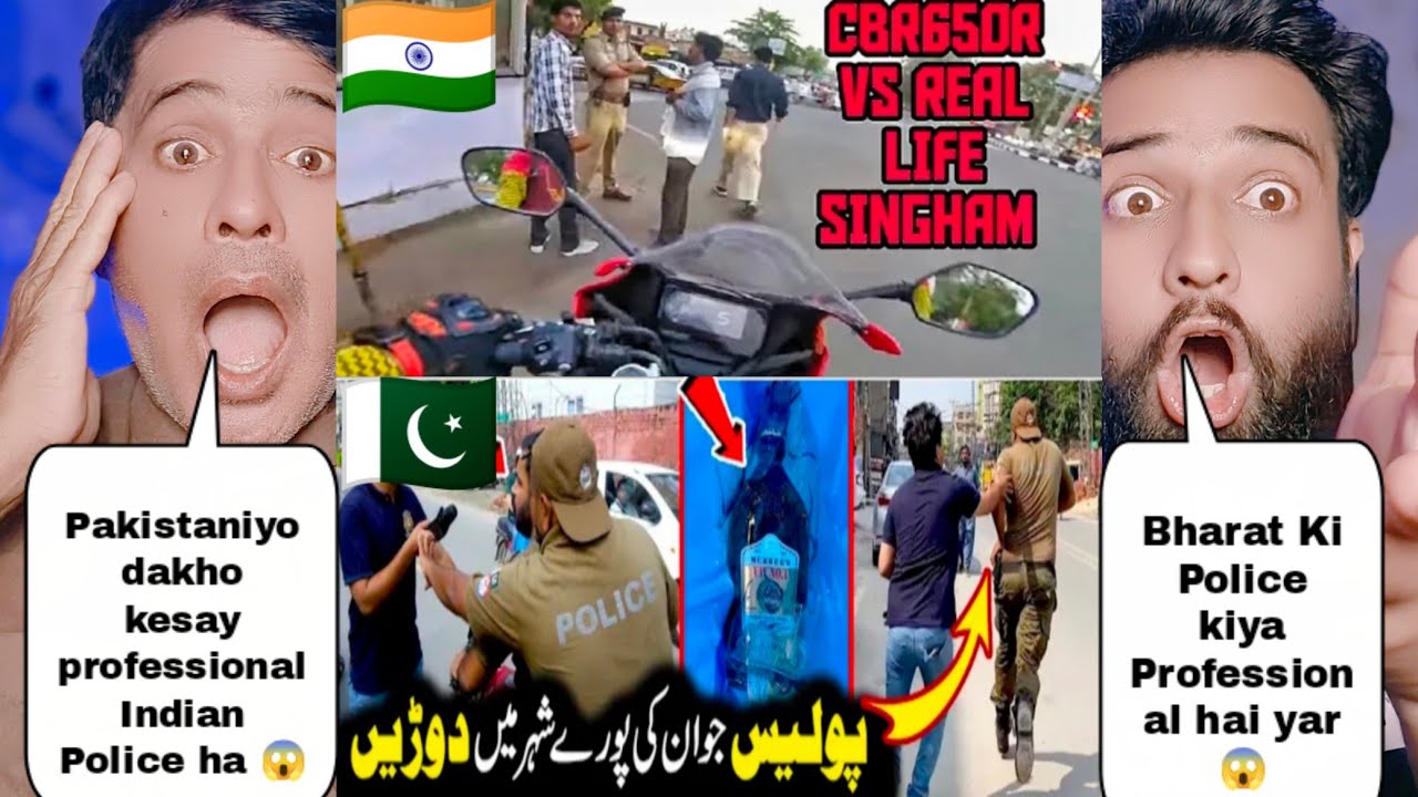 How Indian Police Work Vs How Pakistani Police Work | Pakistani Reactions