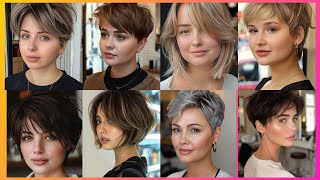 Top 35 Short Haircuts for Women | Short Bob \& Pixie Hair Transformations