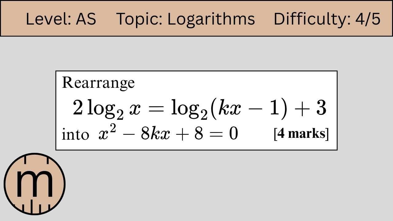 3 Ways to Solve Log Questions [OCR] - YouTube