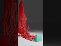10 thousand blocks falling animation #shorts