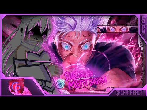 🇺🇲🇧🇷Subaru as yuta |Re-Zero| React Yuta Okkotsu (jujutsu kaisen)-puro amor infinito |m4rkim| parte 2