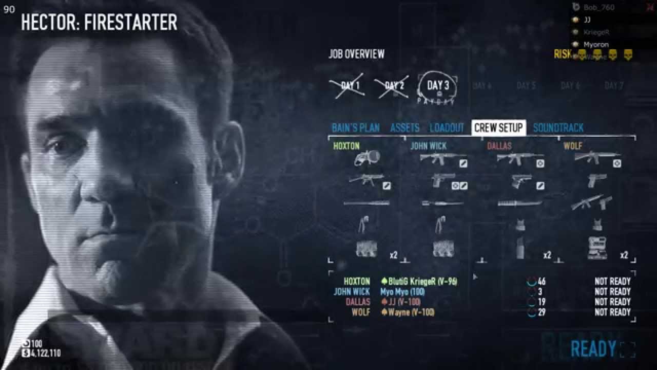 Payday 2 FireStarter Pro Job Day 3 YouTube