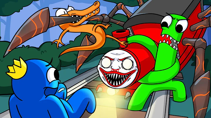 RAINBOW FRIENDS vs. CHOO CHOO CHARLES?! (Cartoon Animation)