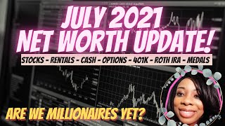 July 2021 Net Worth Update! | REAL NUMBERS | FIRE | Mommy Trader