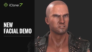 iClone 7 Functional Demo - New Facial Demo