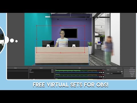 Free Virtual Sets for OBS