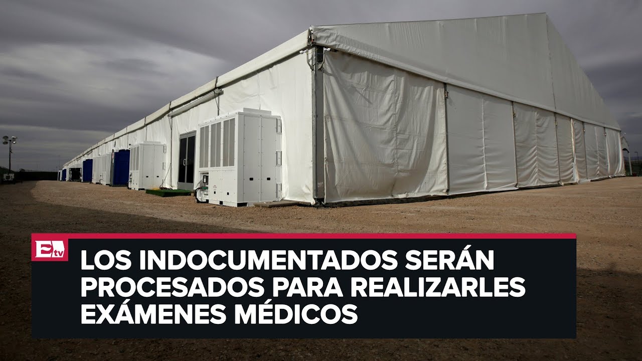 Abren centro temporal de migrantes en El Paso, Texas