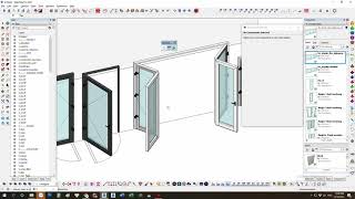 Dynamic Xingfa's door