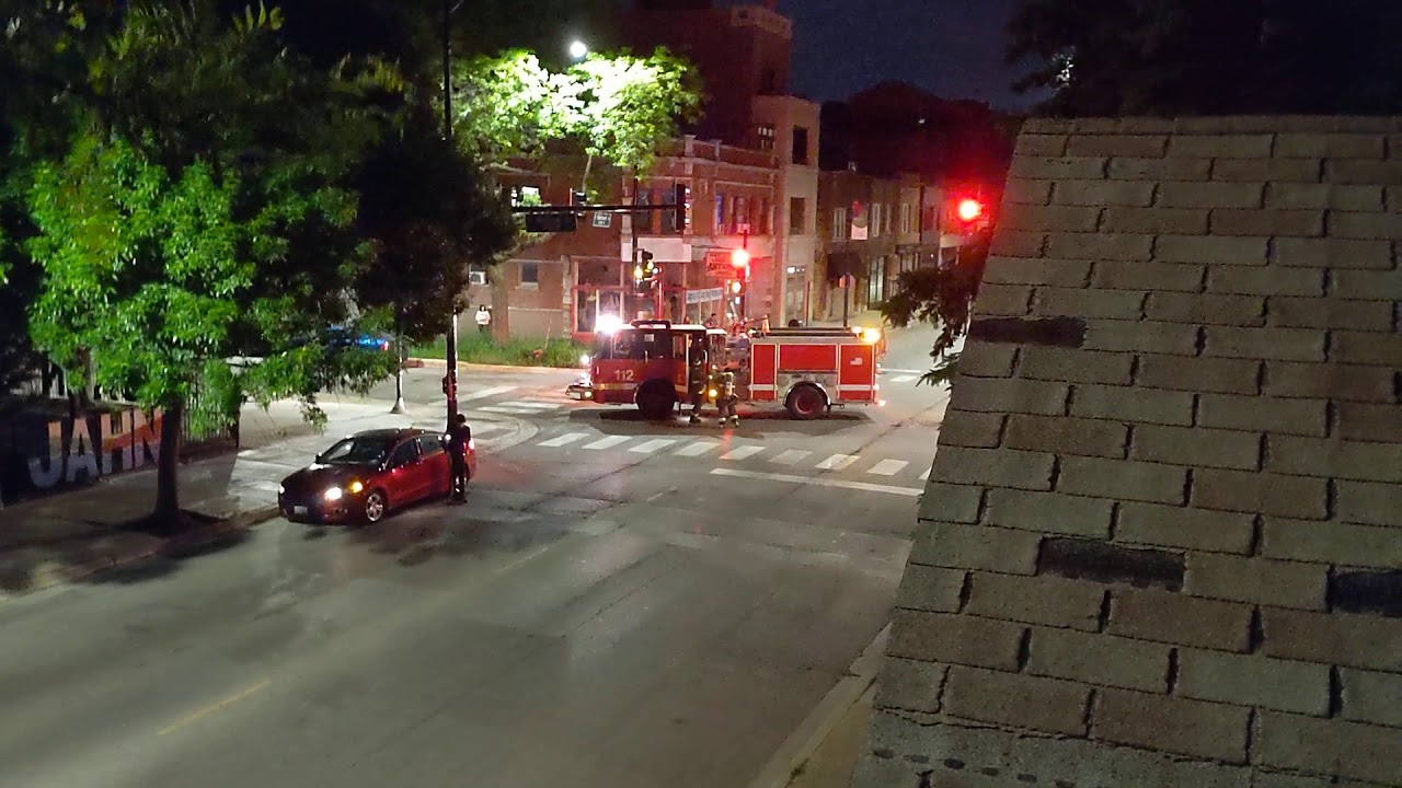 Fire at Belmont and Wolcott part 1 YouTube